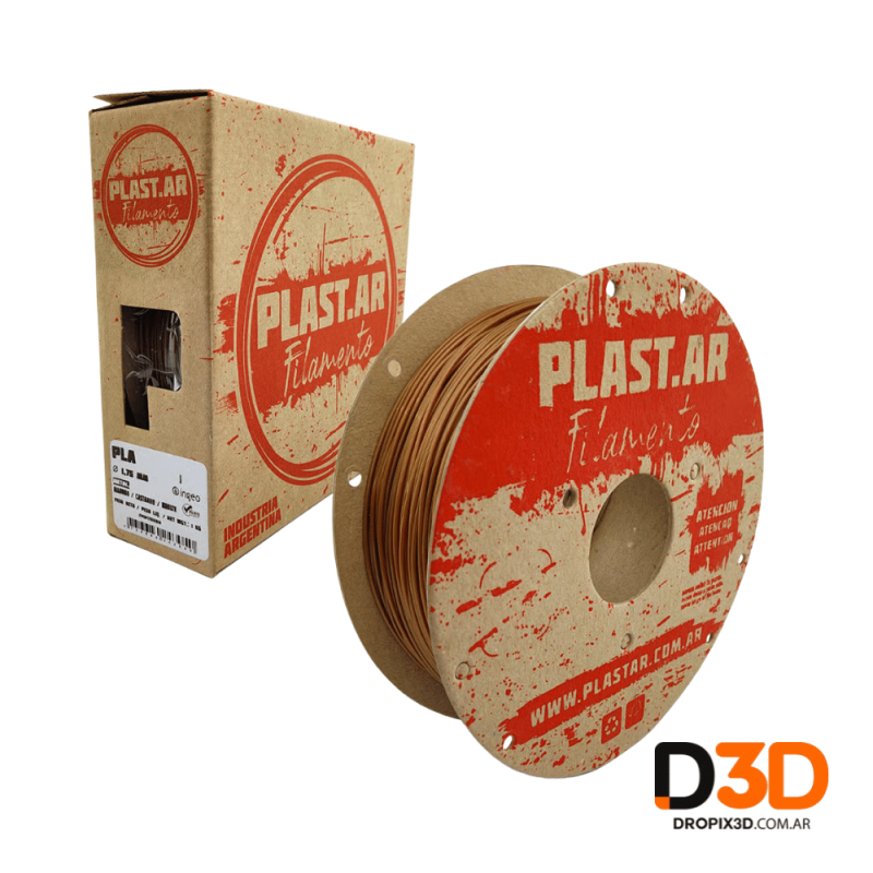 Filamento PLA PlasTar 1kg  Argentina | Calidad Premium DroPix 3D