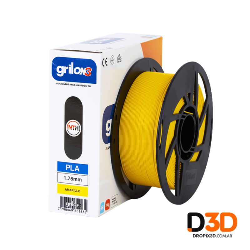 Filamento PLA Ingeo Grilon3 1kg en Argentina | Precisión y Calidad | DroPix 3D