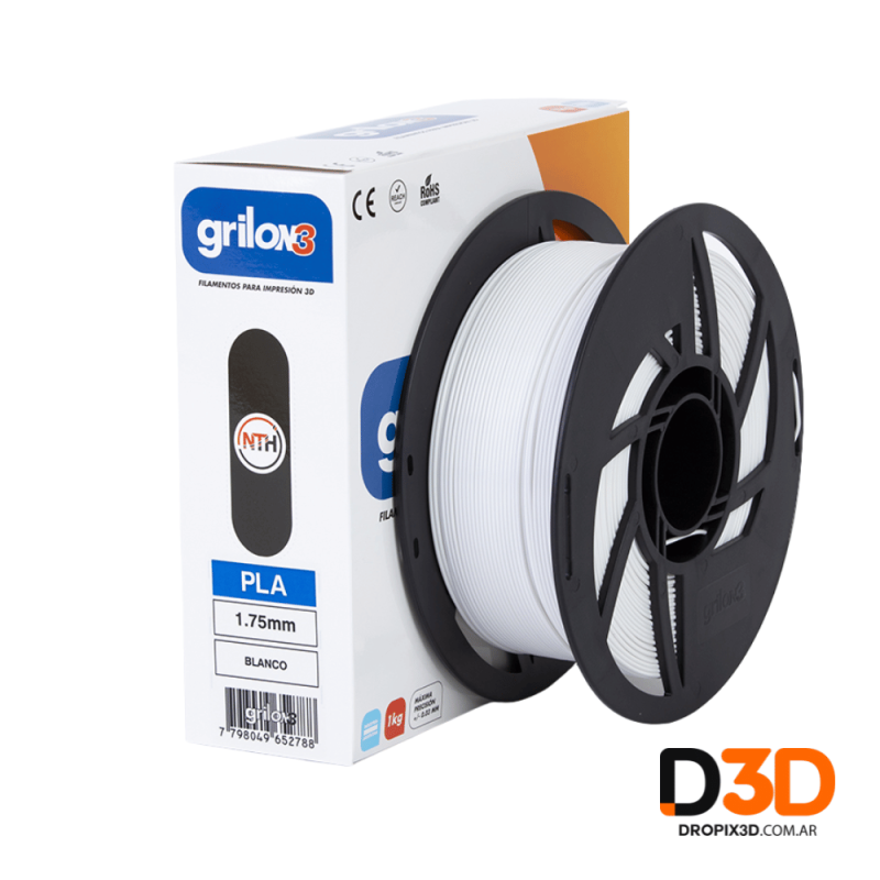 Filamento PLA Ingeo Grilon3 1kg en Argentina | Precisión y Calidad | DroPix 3D