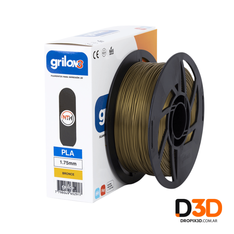 Filamento PLA Ingeo Grilon3 1kg en Argentina | Precisión y Calidad | DroPix 3D