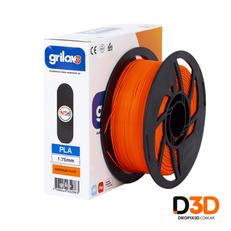 Filamento PLA Ingeo Grilon3 1kg en Argentina | Precisión y Calidad | DroPix 3D