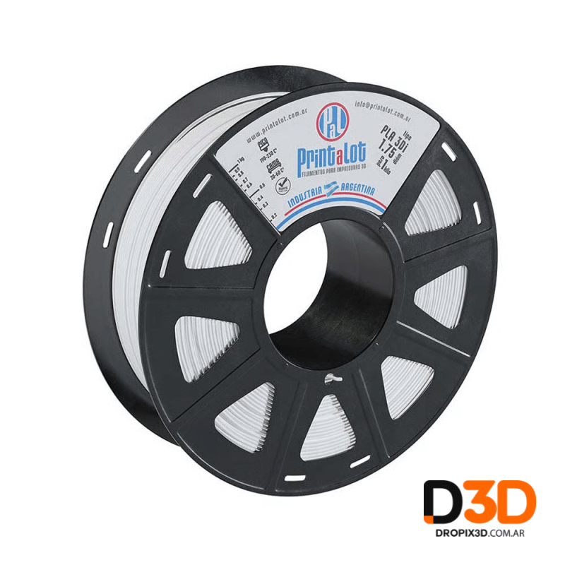 Filamento PLA 3Di Printalot 1kg | Calidad y Precisión | DroPix 3D Mar del Plata