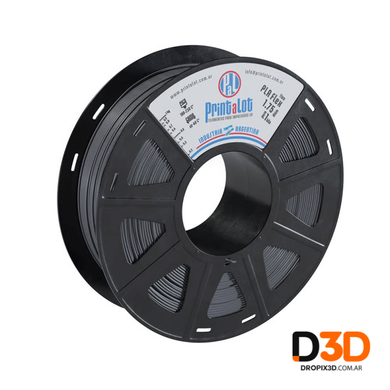Filamento PLA Flex Printalot 1kg | Flexible, Preciso y Fácil de Imprimir | DroPix 3D