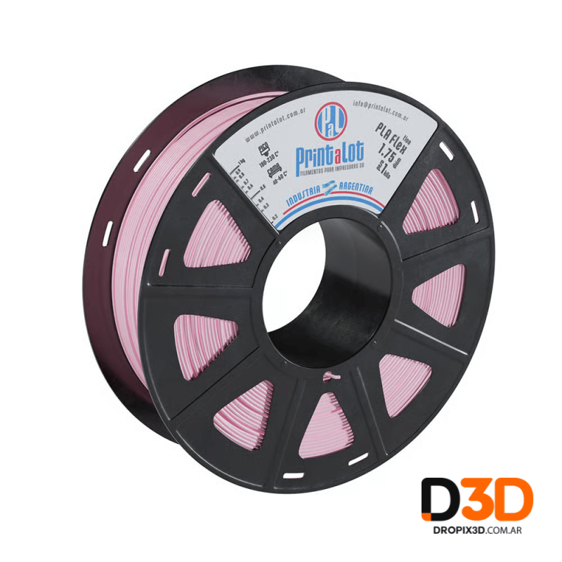 Filamento PLA Flex Printalot 1kg | Flexible, Preciso y Fácil de Imprimir | DroPix 3D