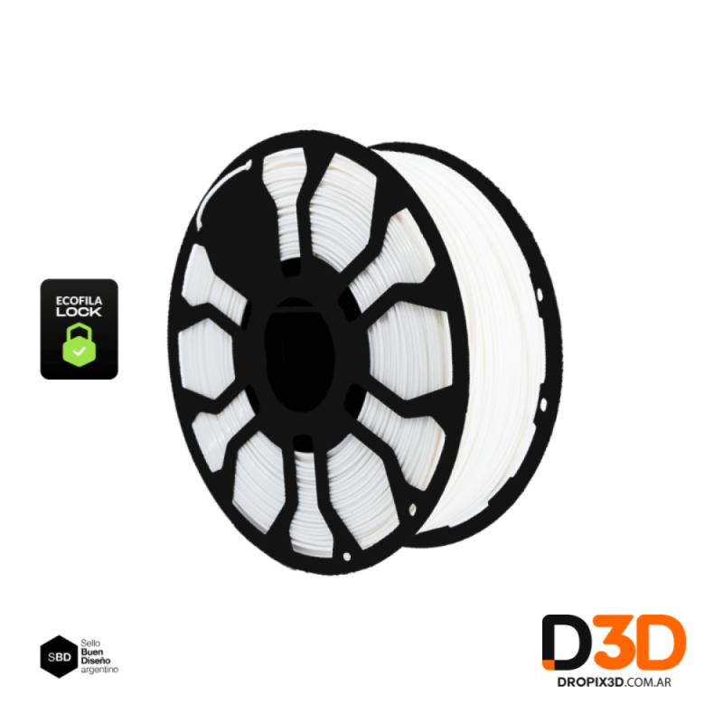 Filamento PETG Hellbot Ecofila 1kg | Resistencia y Sustentabilidad | DroPix 3D