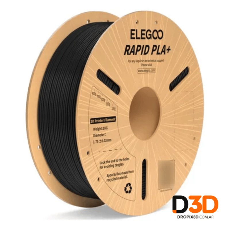 Filamento PLA+ Elegoo Rapid 1kg | Alta Velocidad y Calidad Profesional