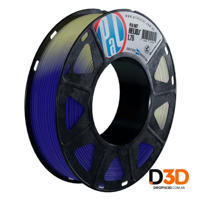 Filamento PLA Art Helios Printalot 250g | Efecto Perlado Iridiscente | DroPix 3D