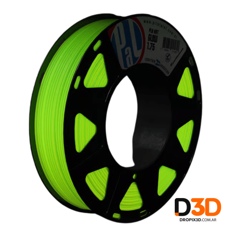 Filamento PLA Glow in the Dark Printalot 250g | Brilla en la Oscuridad | DroPix 3D