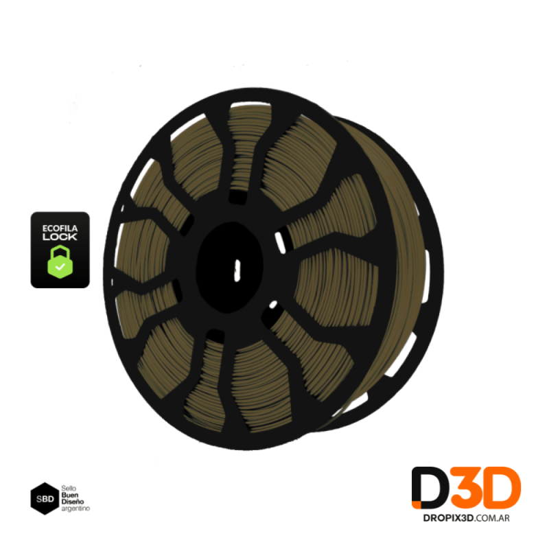 Filamento PLA Hellbot Lock 1kg | Precisión, Colores Vibrantes y Fácil Impresión