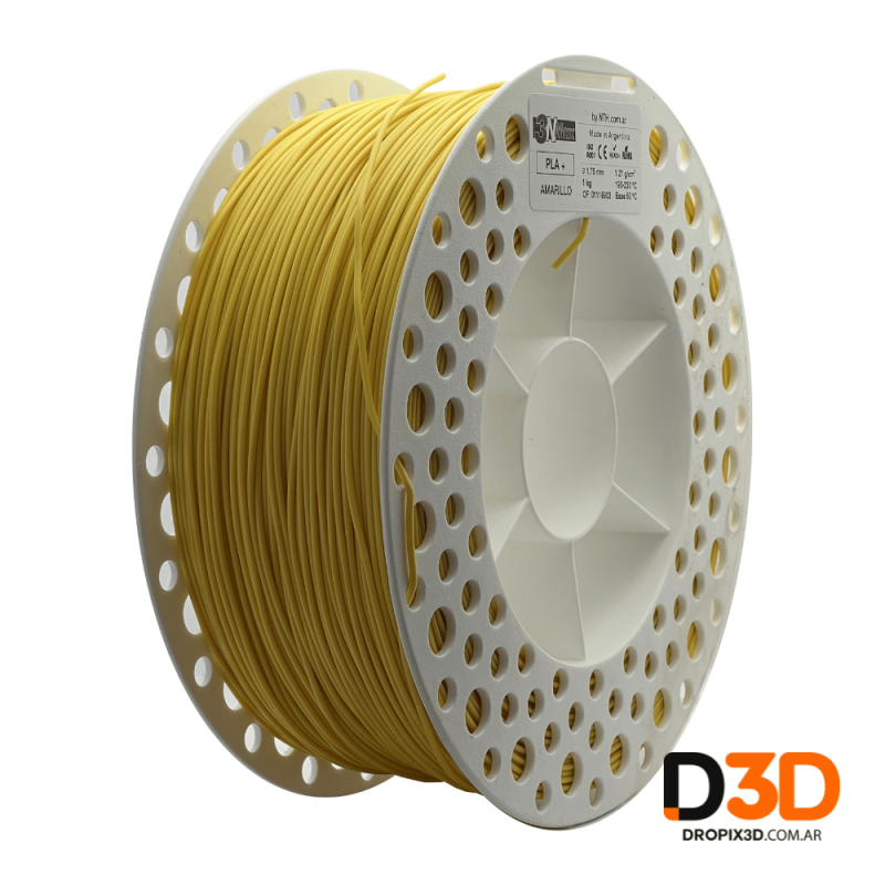 Filamento PLA+ 3NMax 1kg | Mayor Resistencia y Calidad | DroPix 3D Mar del Plata