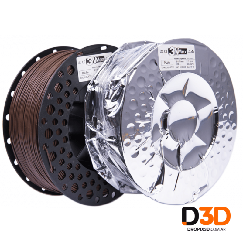 Filamento PLA+ 3NMax 1kg | Mayor Resistencia y Calidad | DroPix 3D Mar del Plata
