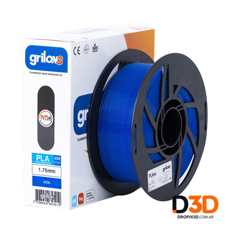 Filamento PLA+ 850 Grilon3 1kg 2,5kg | Mayor Resistencia y Precisión | DroPix 3D
