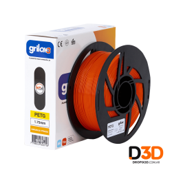 Filamento PETG Grilon3 1kg | Resistente, Brillante DroPix 3D