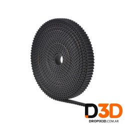 Correa 2GT 6mm para Impresora 3D | DroPix 3D Mar del Plata