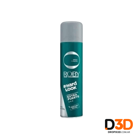 Fijador Spray Roby Fuerte Grande 392ml | DroPix 3D Mar del Plata