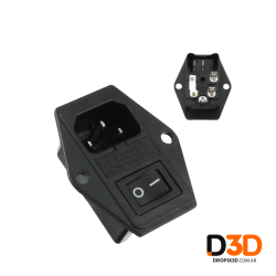 Conector Interlock con Llave y Fusible | Seguridad Eléctrica | DroPix 3D