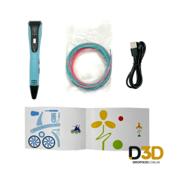 Lápiz 3D Hellbot | Dibuja en el Aire con Filamento PLA/ABS | DroPix 3D Mar del Plata