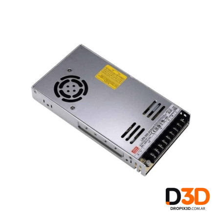 Fuente Meanwell 24V 350W LRS-350-24 | Potencia y Confiabilidad | DroPix 3D