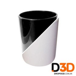 Taza de Polímero Interior Colores | Sublimación | DroPix 3D