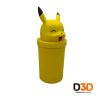 Vaso Pikachu Impreso en 3D