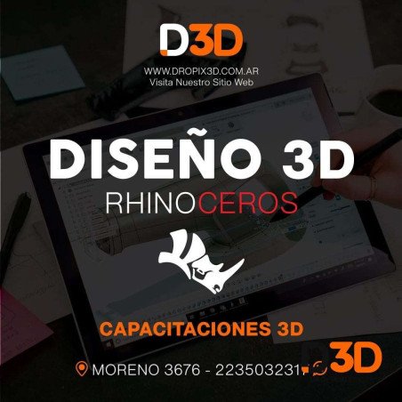 Diseño 3d Rhinoceros Presencial