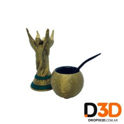 Mate Copa del Mundo 2en1