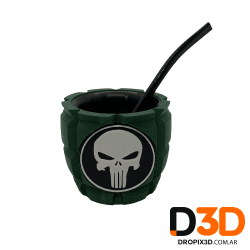 Mate granada con logo