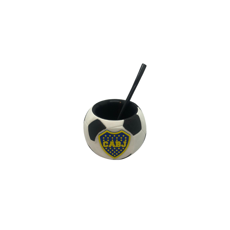 Mate Pelota Futbol Con Logo