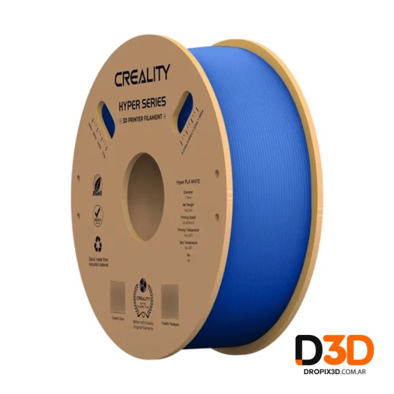 Filamento PLA Hyper Creality 1Kg | Alta Velocidad 1,75mm – DroPix 3D