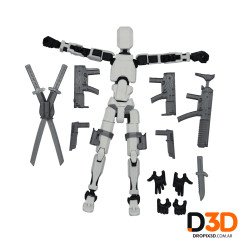 Dummy Articulado con Accesorios