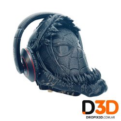 Soporte Auriculares Spiderman Venom