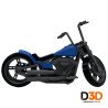 Moto Harley 18cm