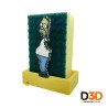 Porta Esponja Homero