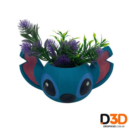 Maceta Stitch Cabeza