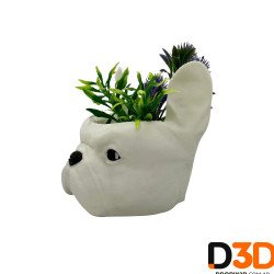 Maceta Bulldog Frances