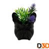 Maceta Bulldog Frances