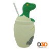 Vaso Huevo Dinosaurio