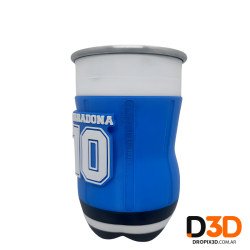 Chop Aluminio Botella Cortada Maradona