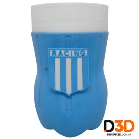 Chop Aluminio Botella Cortada Racing